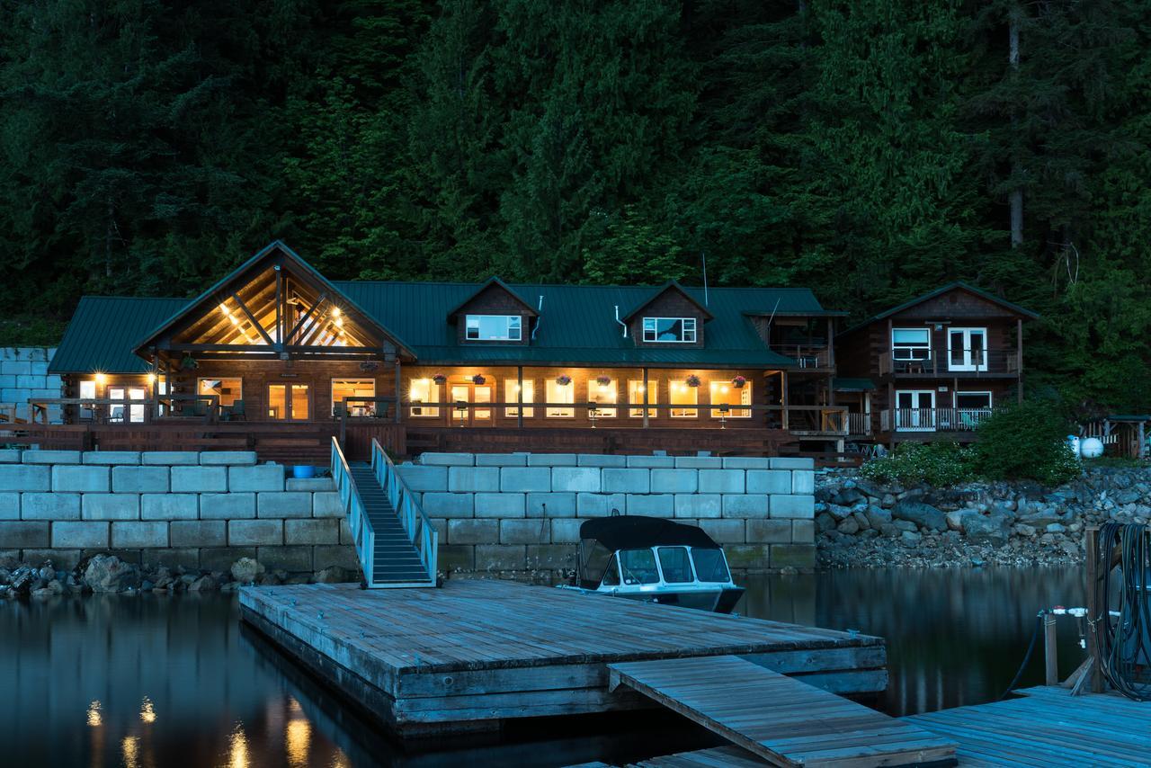 Homfray Lodge Desolation Sound Exterior foto